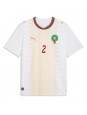 Moški Nogometna dresi replika Maroko Achraf Hakimi #2 Gostujoči SP 2026 Kratek rokav